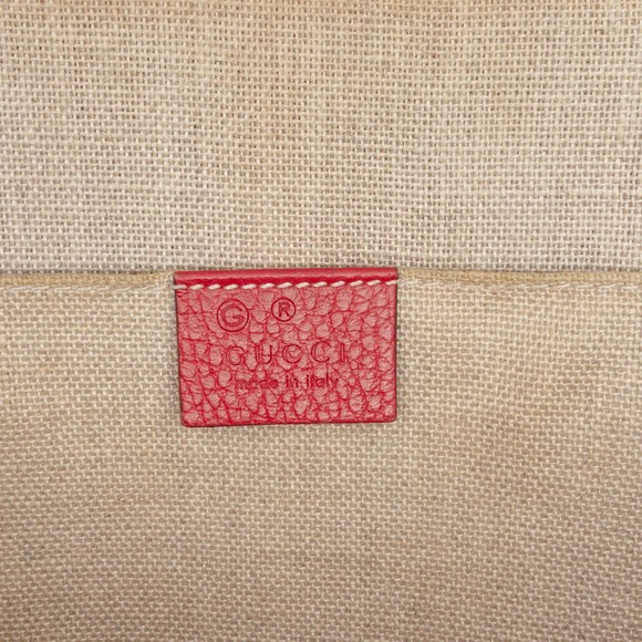 Pre-Loved Gucci Mini Leather GG Charm Dome Satchel - Picture 5 of 12